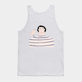 Man and Bird Tank Top